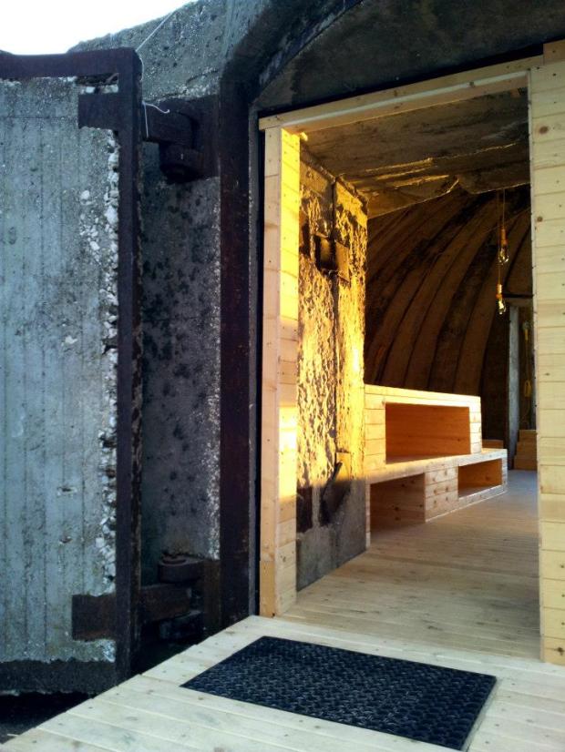 02_Albania_Bed and Bunker_ViewOfDoor and Interior