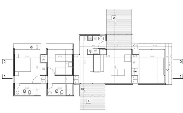 7.Casa AV_bak arquitectos_14_floor plan